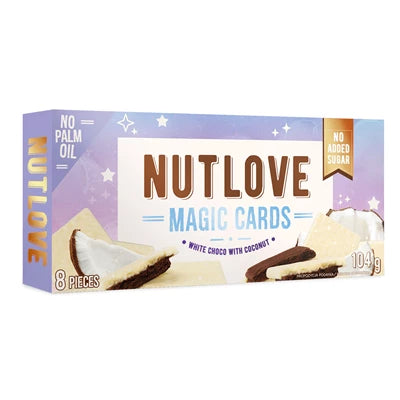 NUTLOVE MAGIC CARDS Choco With Coconut 104g