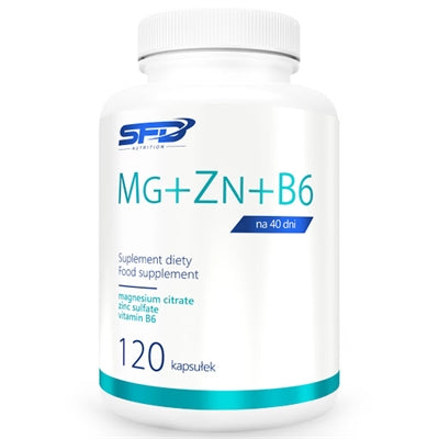 Vitamine MG+ZN+B6 120 caps